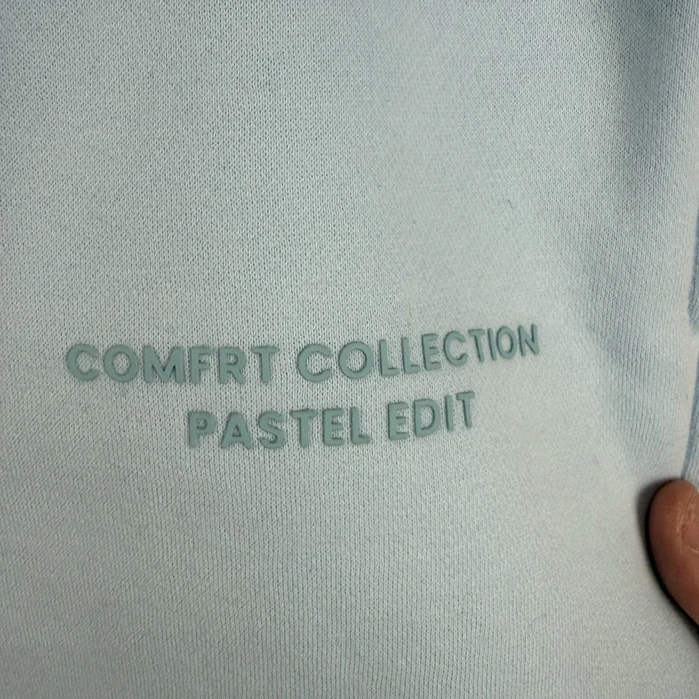 Comfrt Pastel Collection Sweatpants Pale Blue Color Unisex XL